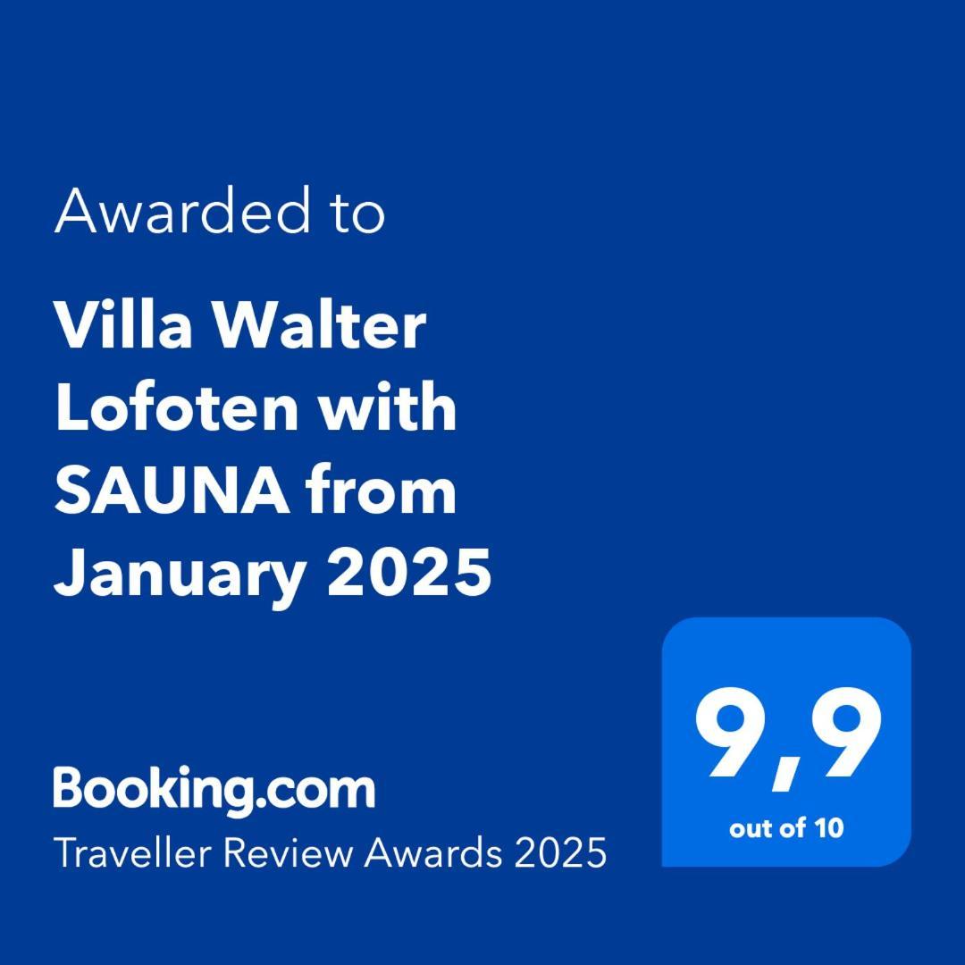 Villa Walter Lofoten With Sauna Kvalnes  Exteriör bild